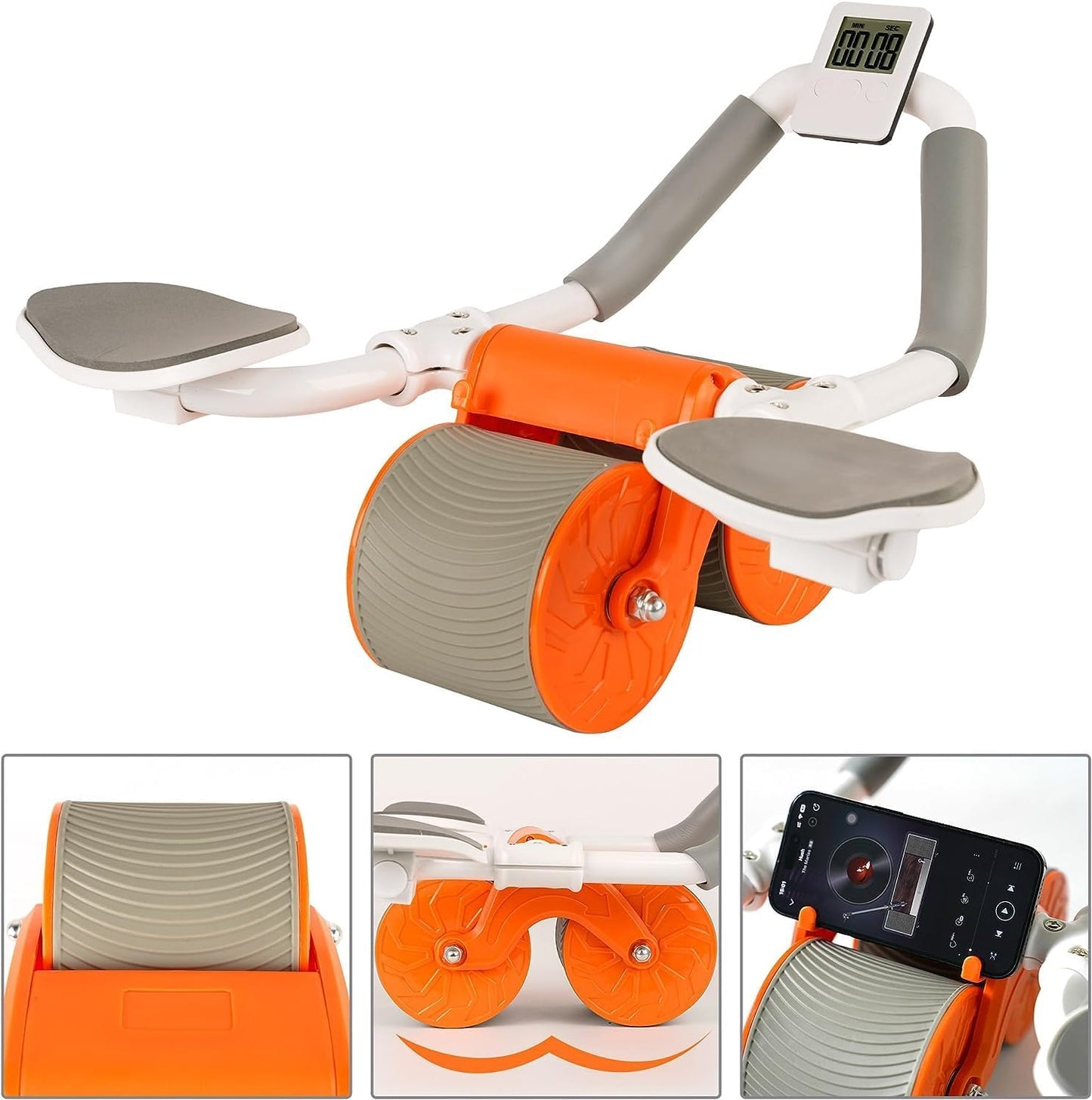RUEDA ABDOMINAL CON CONTADOR DIGITAL